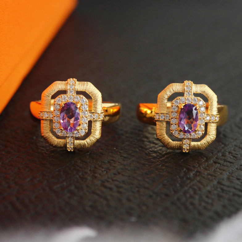 Natural Topaz Traditional Ring 6214