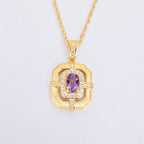 Topaz Accent Classic Necklace 6215