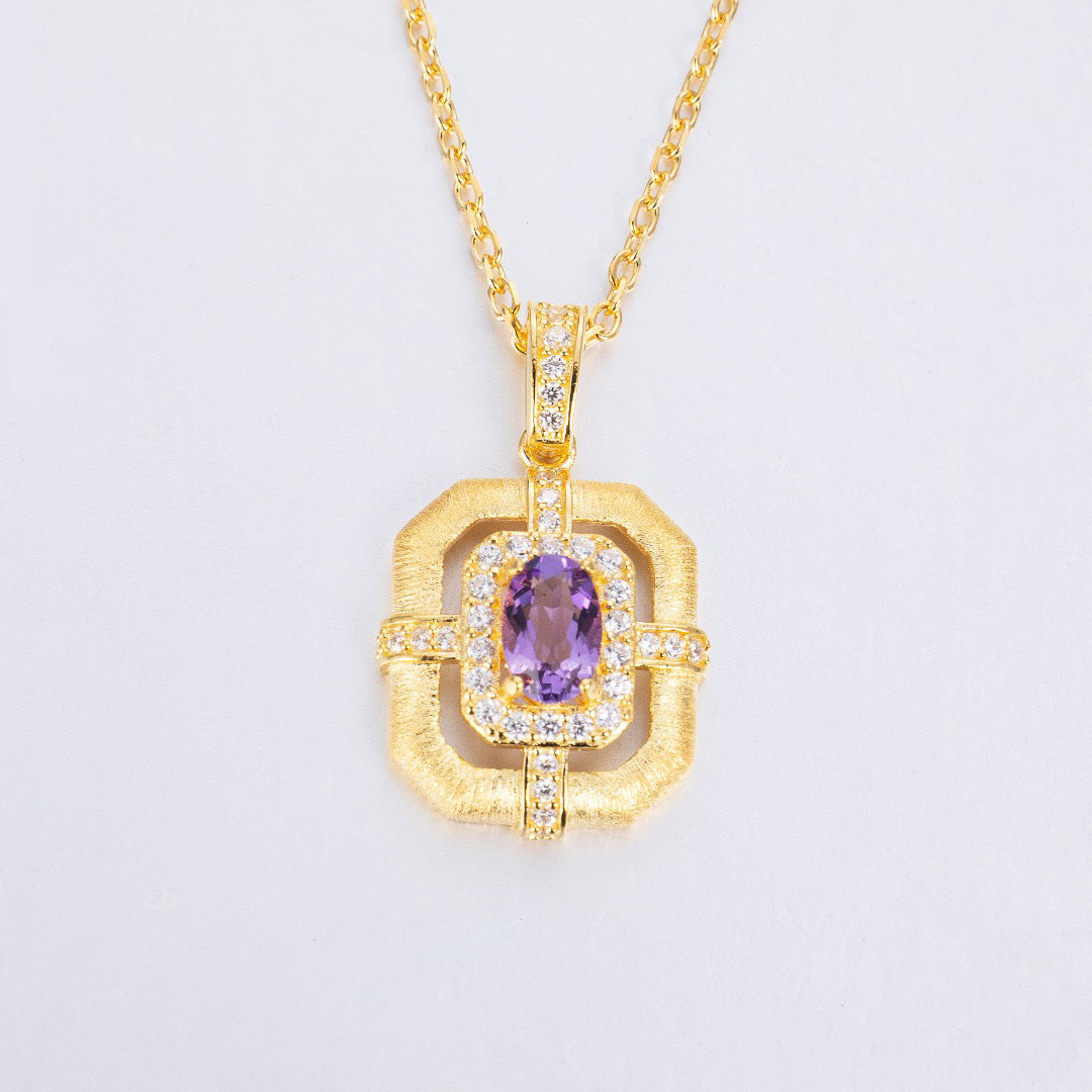 Topaz Accent Classic Necklace 6215