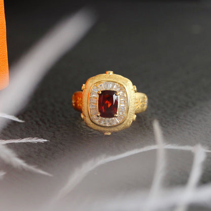 Silky Element Topaz Ring 6230