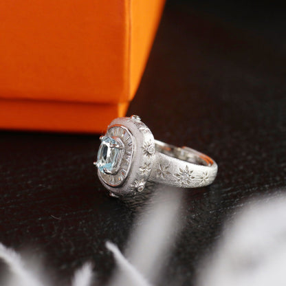 Silky Element Topaz Ring 6230