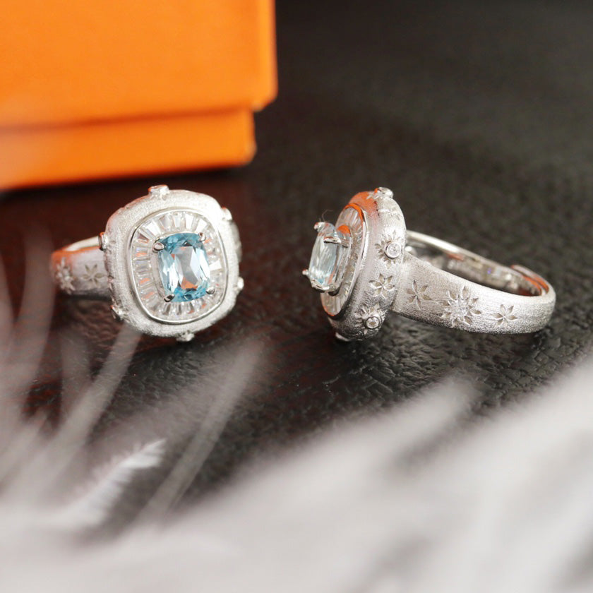 Silky Element Topaz Ring 6230