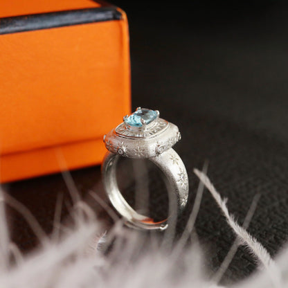 Silky Element Topaz Ring 6230