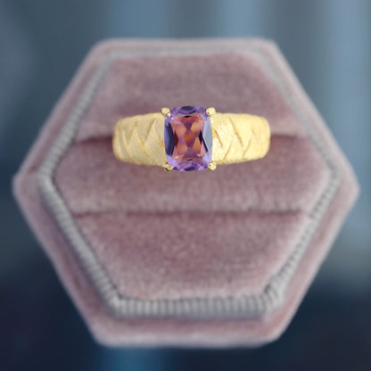 Natural Crystal Silky Ring 6233