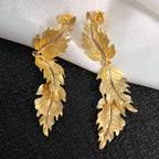 Silky Leaf Earrings