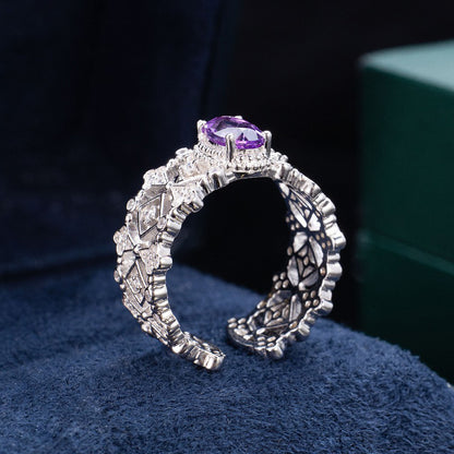 Floral Fretwork Filigree Ring 6240