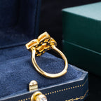 Iconic Shell Clover Ring 6203