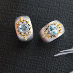 Natural Topaz Starry Ring 6273