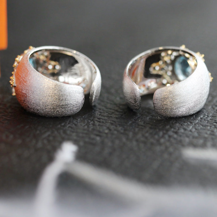 Natural Topaz Starry Ring 6273