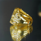 Roman Coin Heracles Ring 6337