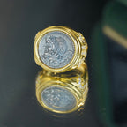 Roman Coin Heracles Ring 6337