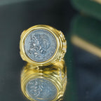 Roman Coin Heracles Ring 6337