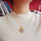 Roman Coin Leopard Pendant 6353