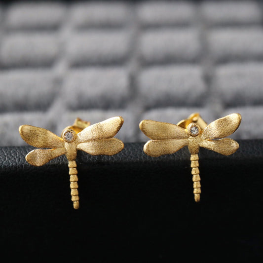 Silky Dragonfly Earrings 6377