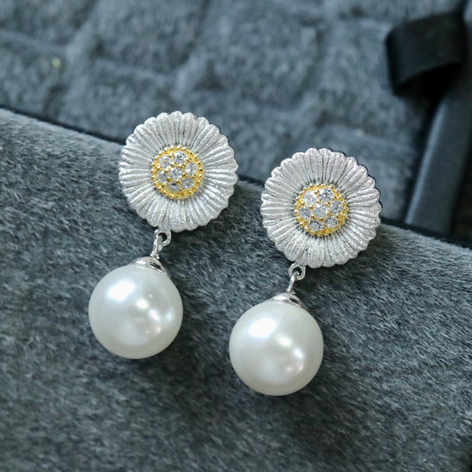 Silky Daisy Earrings 6395