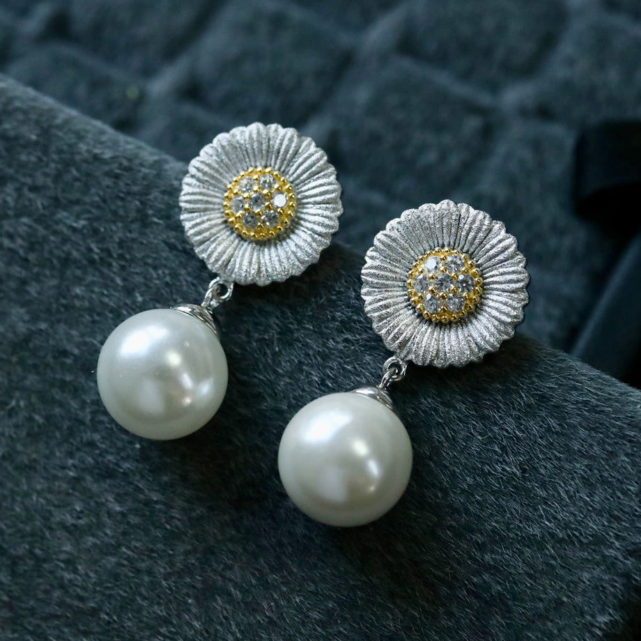 Silky Daisy Earrings 6395