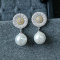 Silky Daisy Earrings 6395
