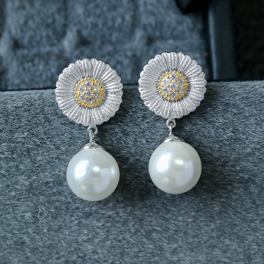 Silky Daisy Earrings 6395