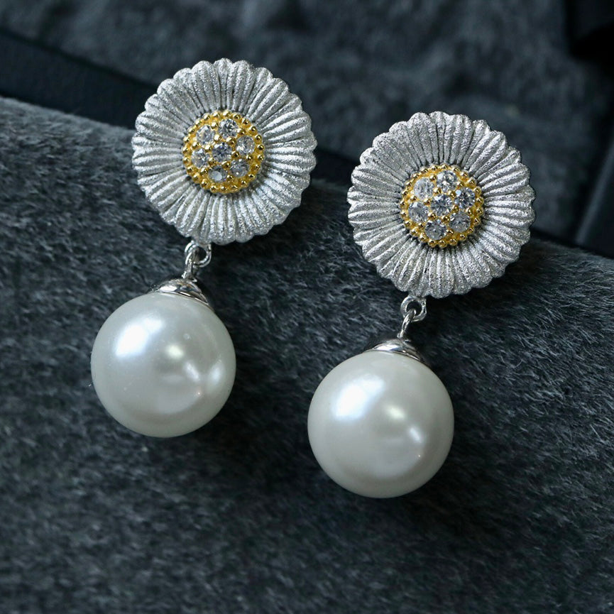 Silky Daisy Earrings 6395