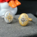 Oval Starry Ring 6400
