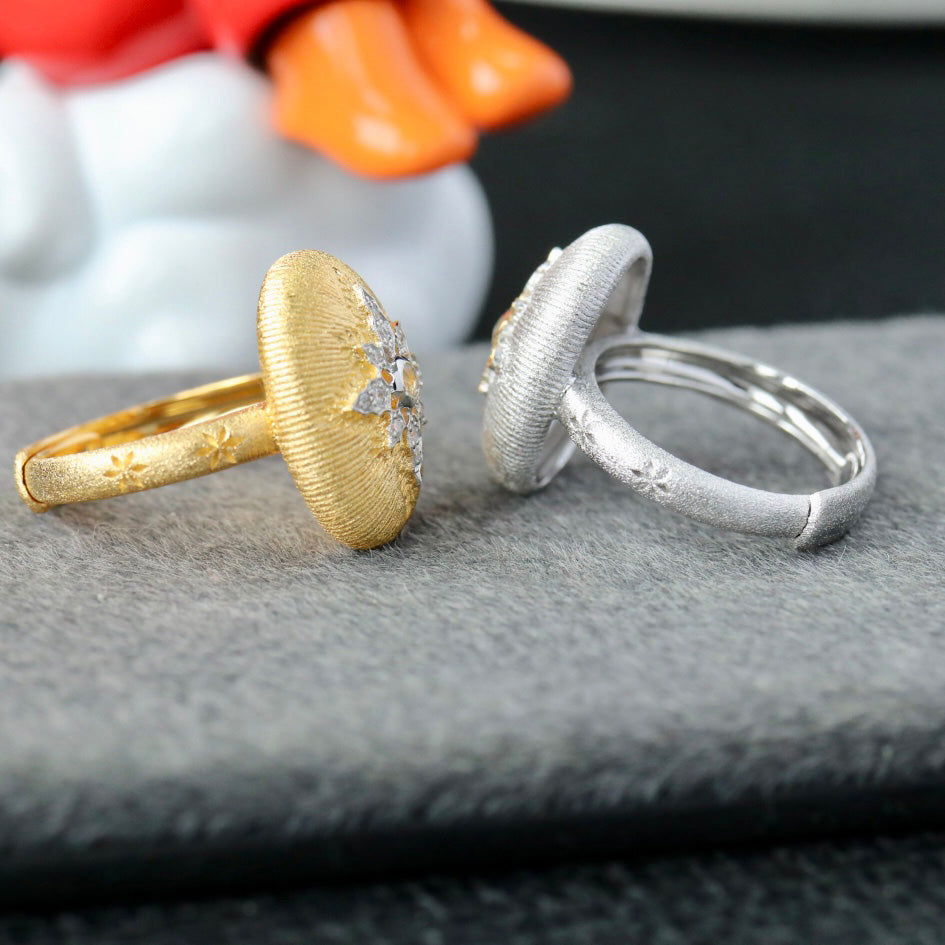 Oval Starry Ring 6400