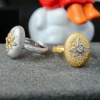 Oval Starry Ring 6400