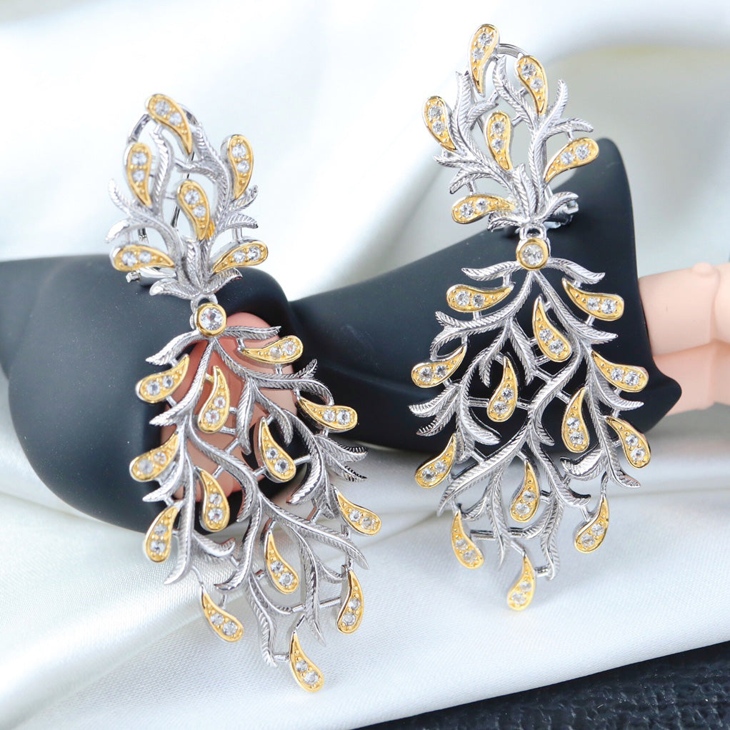Filigree Floral Earrings 6422