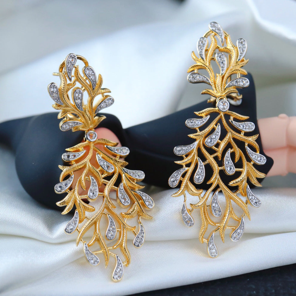 Filigree Floral Earrings 6422