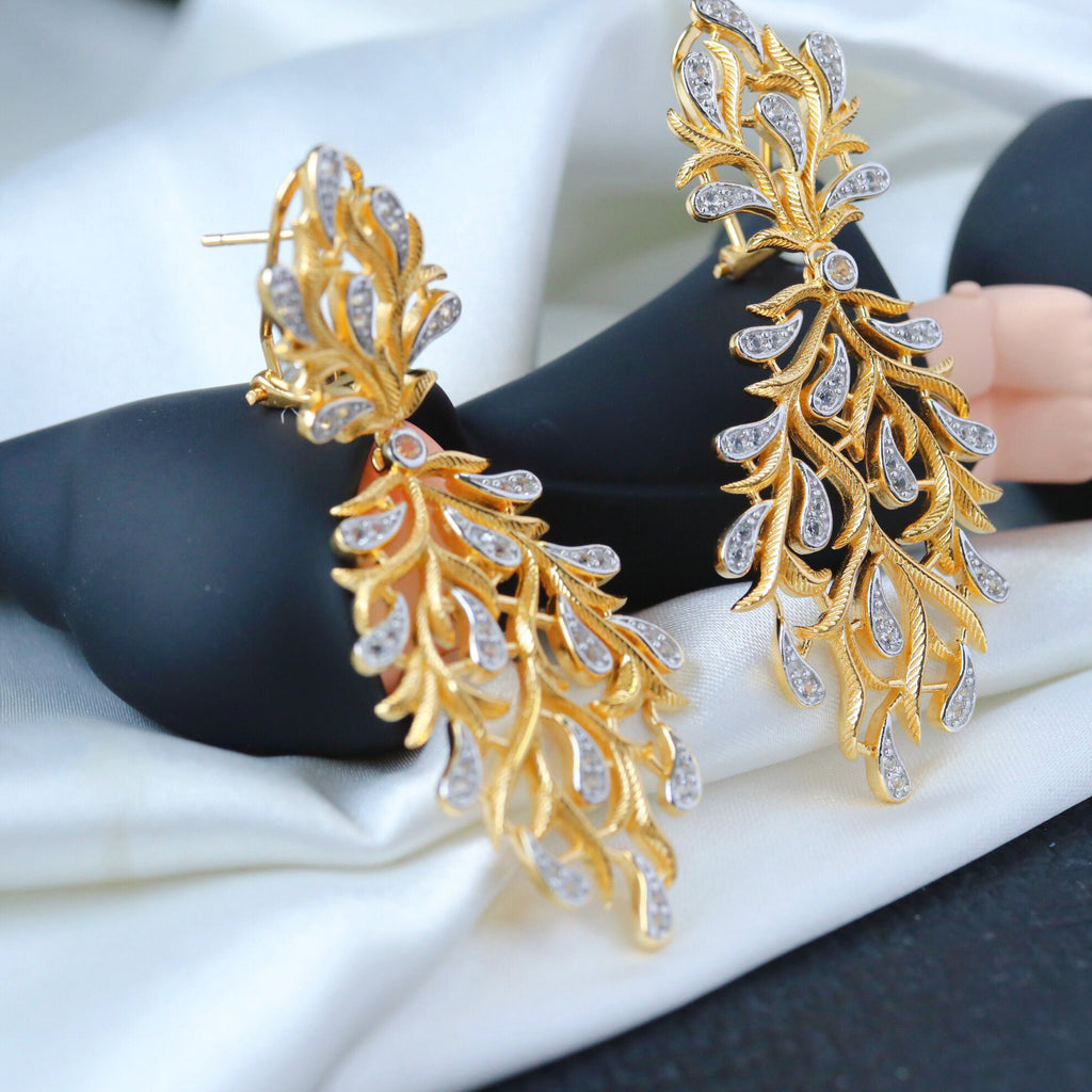 Filigree Floral Earrings 6422