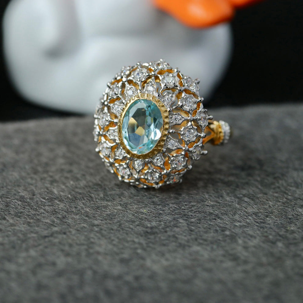 Bague Fleur Ajourée 6438