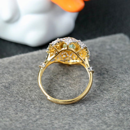 Bague Fleur Ajourée 6438