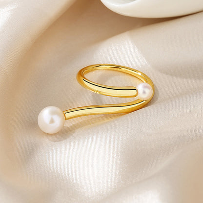 Freshwater Pearl Wire Ring RN1019