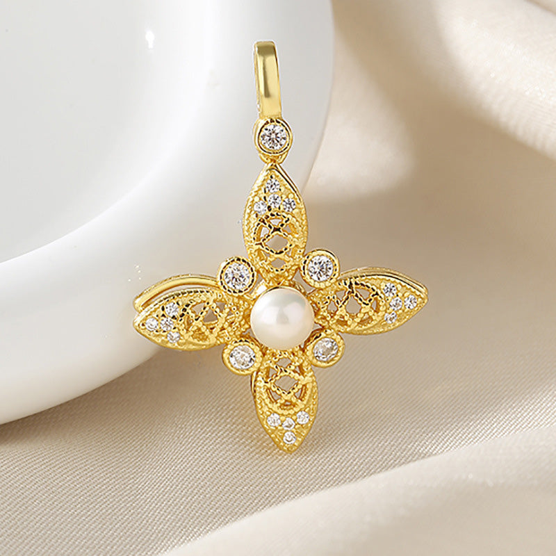 Freshwater Pearl Windmill Pendant Only PN1031