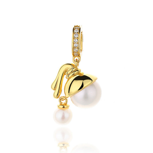 Freshwater Pearl Floral Pendant Only PN1002