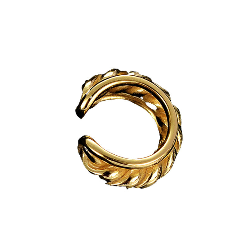 Rope Chain Hoop Earring E1054 1 Piece