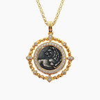 Lion Coin Necklace