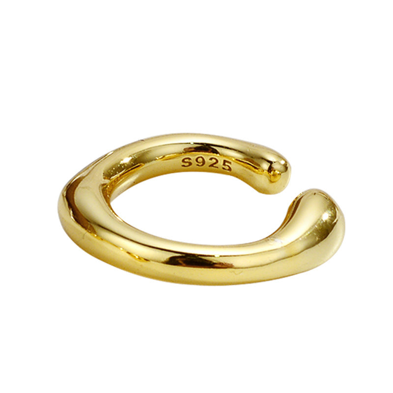 Irregular Liquid Hoop Ear Cuff E1097 1 Piece