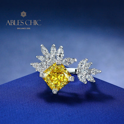 Marquise Flower Open Ring R1192