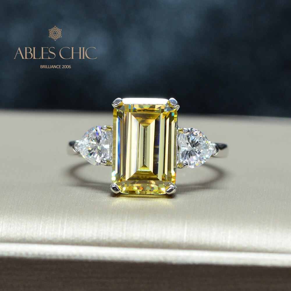 Lab Paraiba Engagement Ring R0878