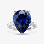 Pear Solitaire Mood Rings R0349
