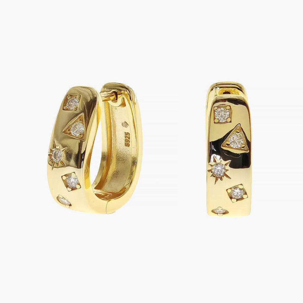 Geometric Chunky Huggies