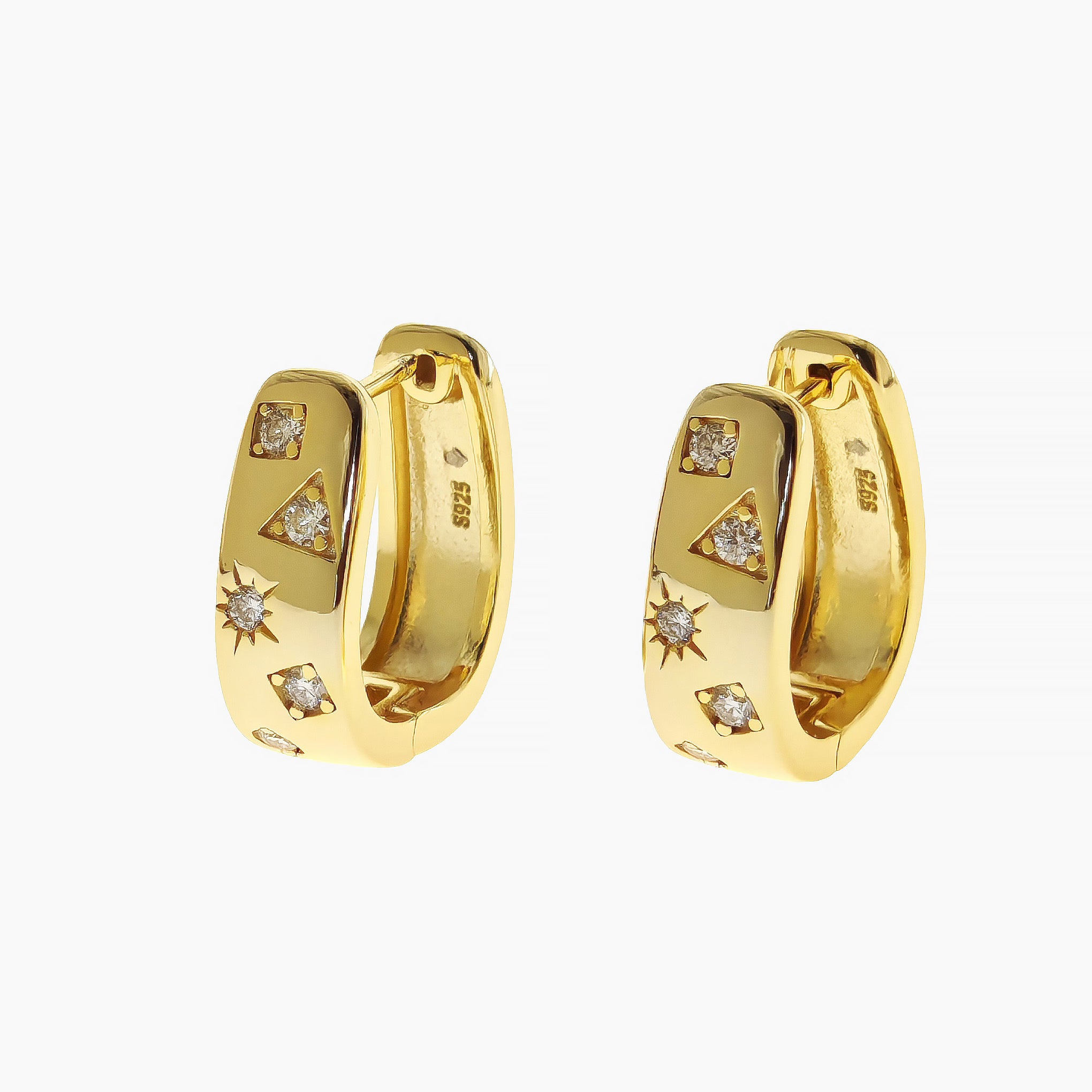 Geometric Chunky Huggies