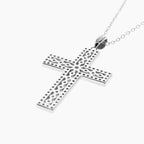 Moissanite Cross Pendant