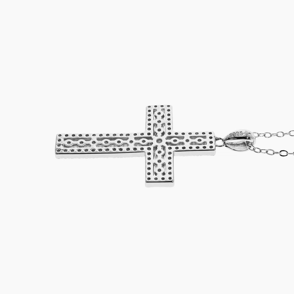 Moissanite Cross Pendant