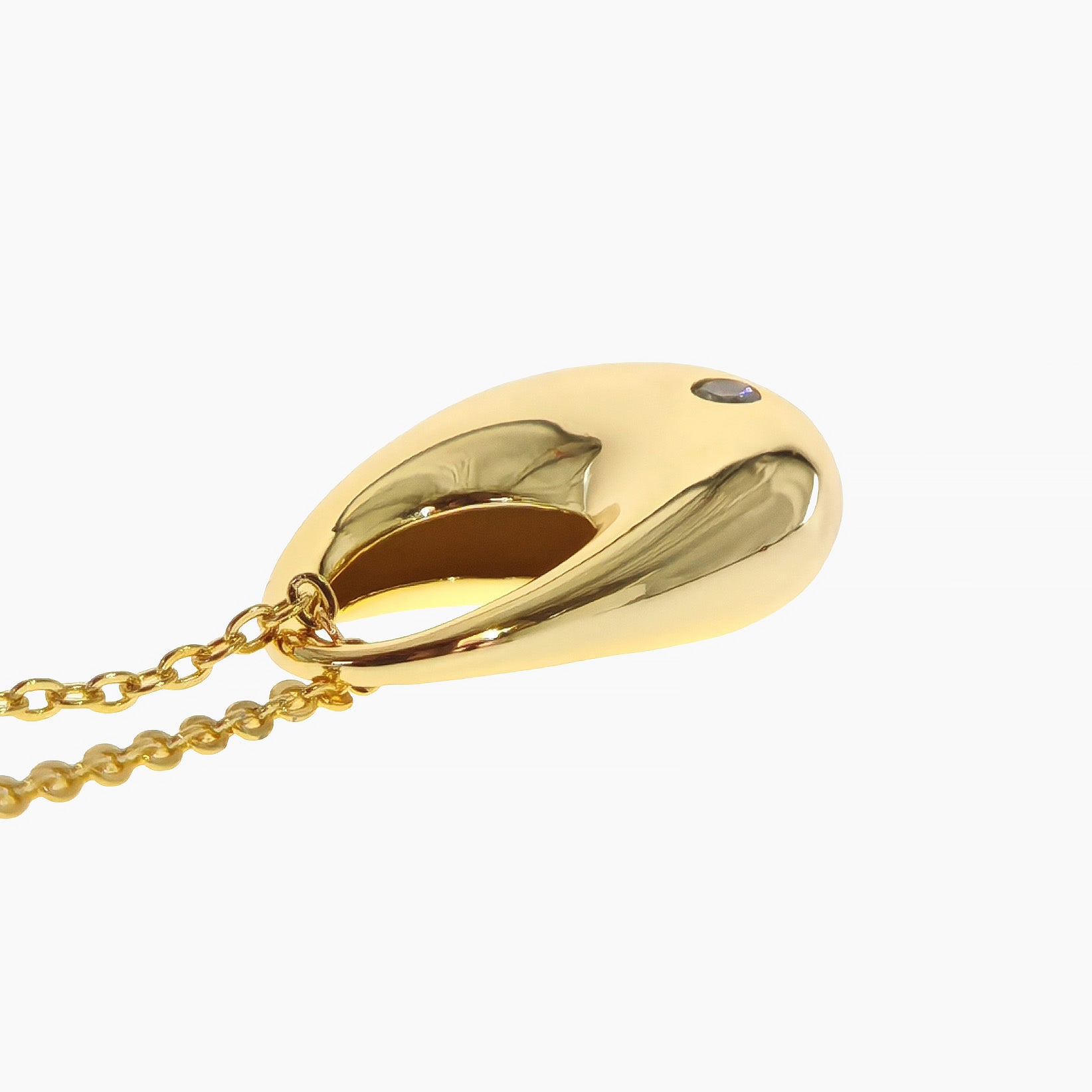 Open Teardrop Pendant