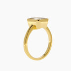 Emerald-Cut Moissanite Ring