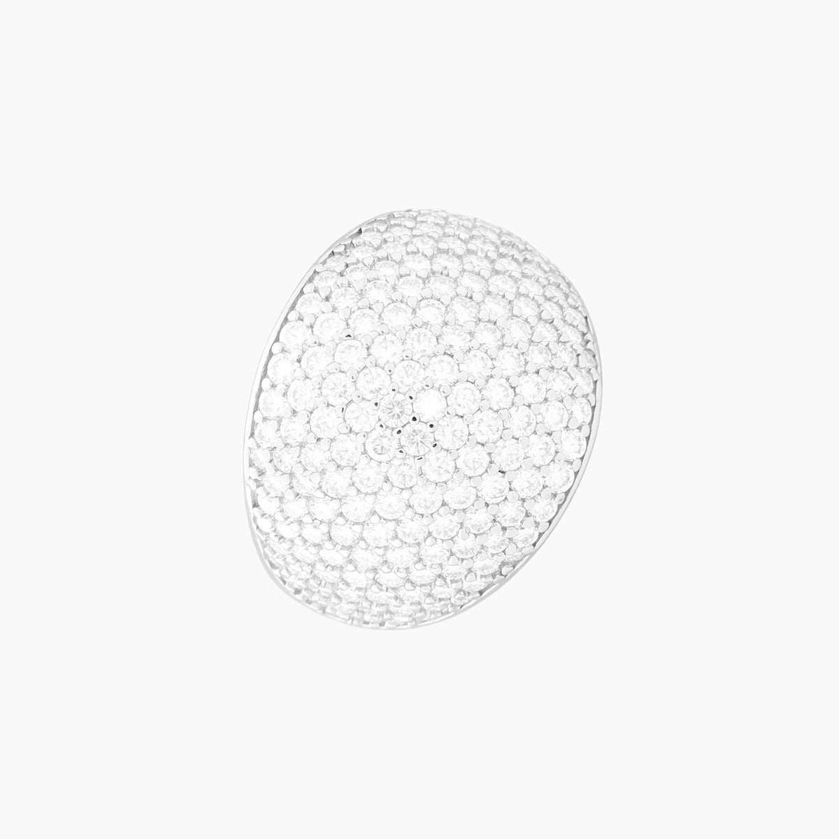Domed Pavé Statement Ring