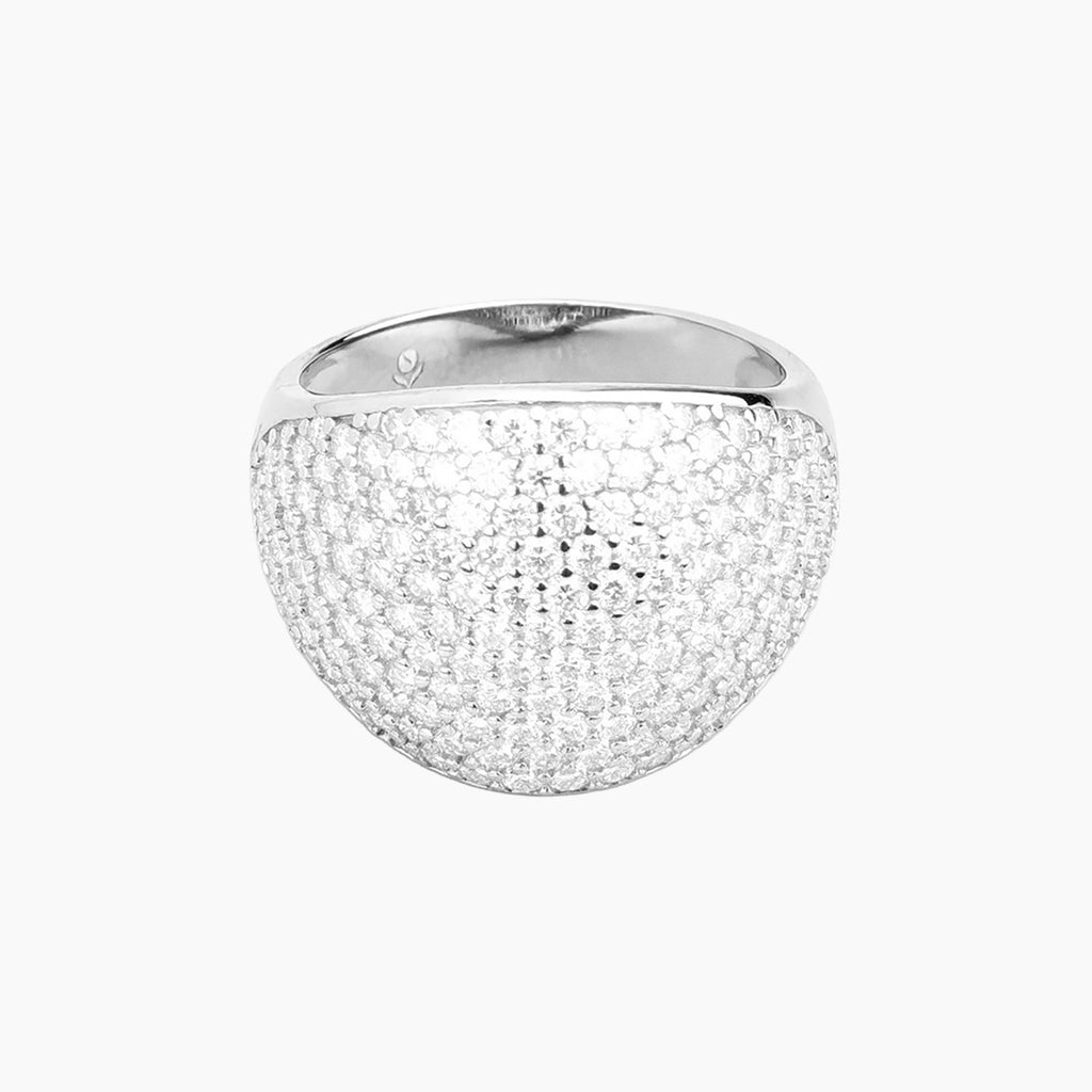 Domed Pavé Statement Ring