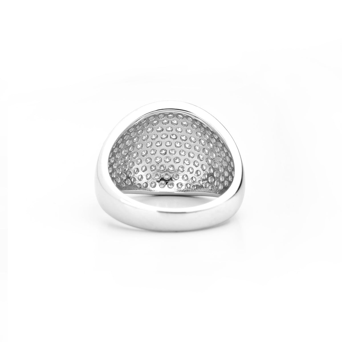 Domed Pavé Statement Ring