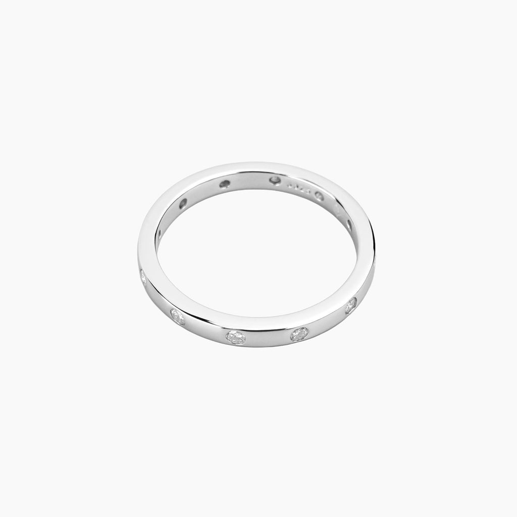 Flush Set Eternity Band